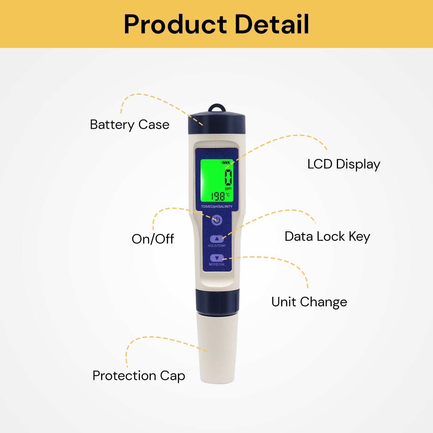 5 In 1 Water Quality Tester