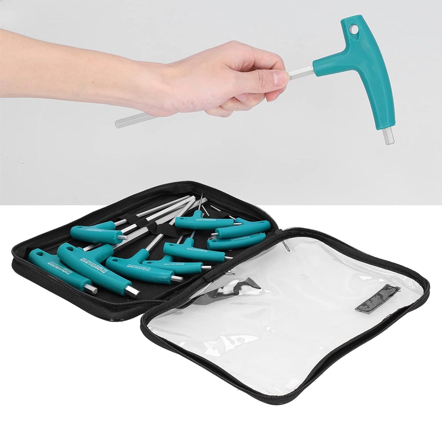 9PCs T‑Handle Hex Wrench Set