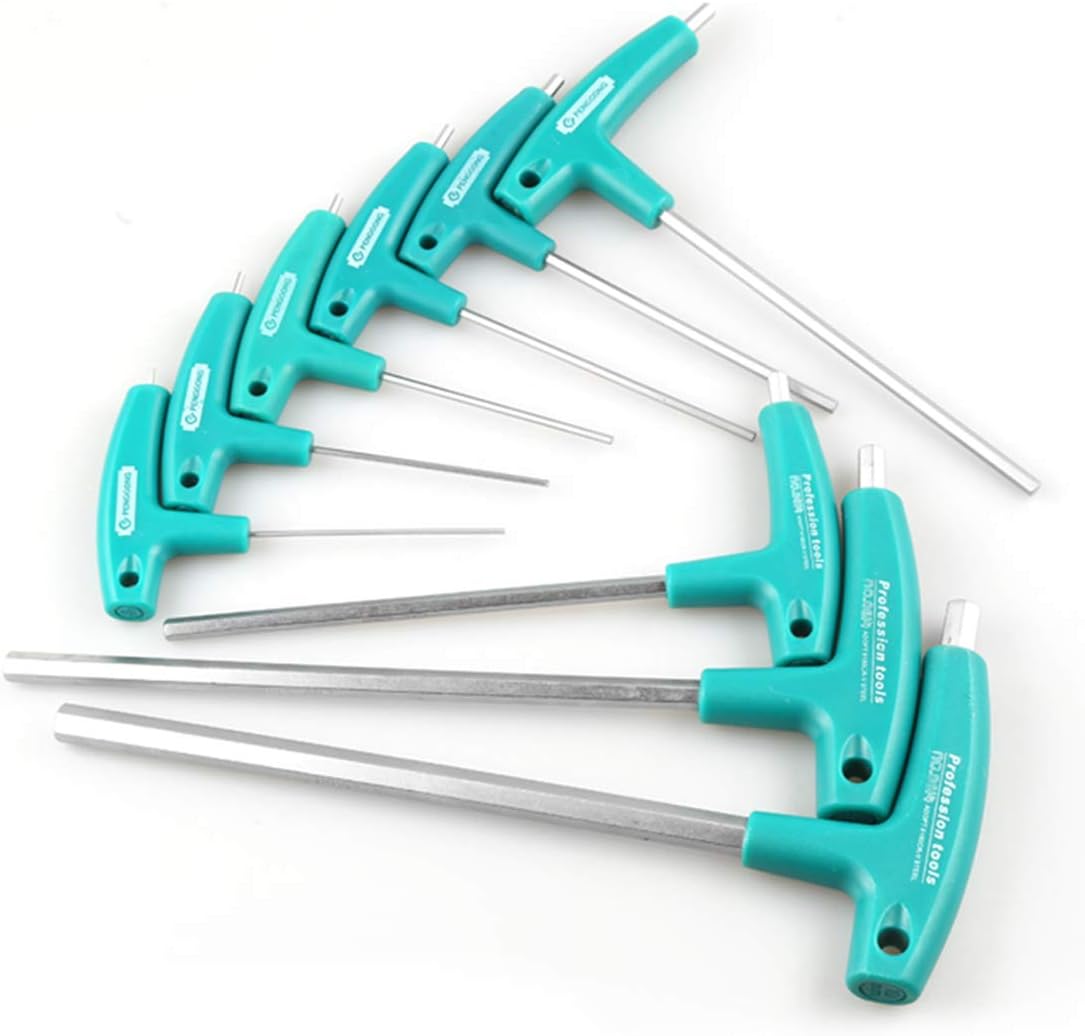 9PCs T‑Handle Hex Wrench Set