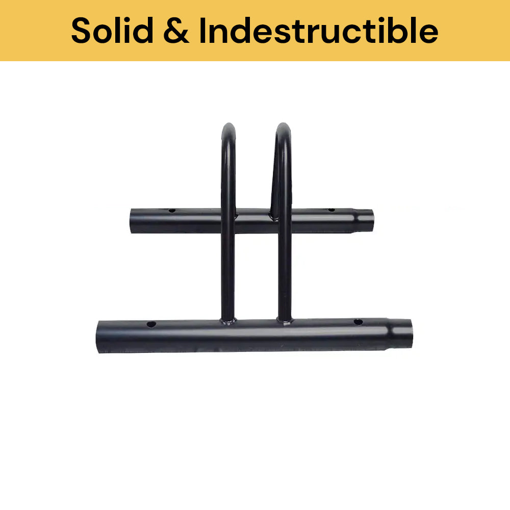 3 Bike Floor Parking Rack