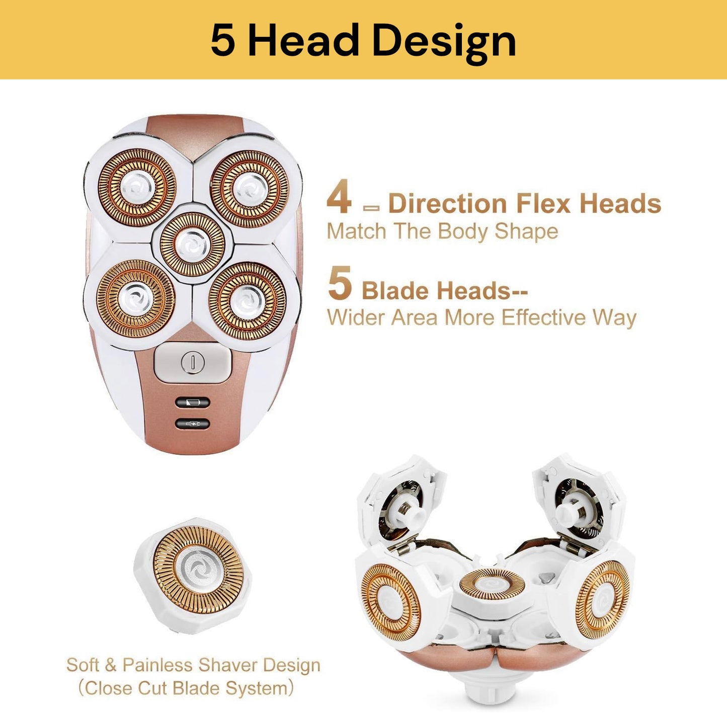 Rechargeable Wireless Hair Remover