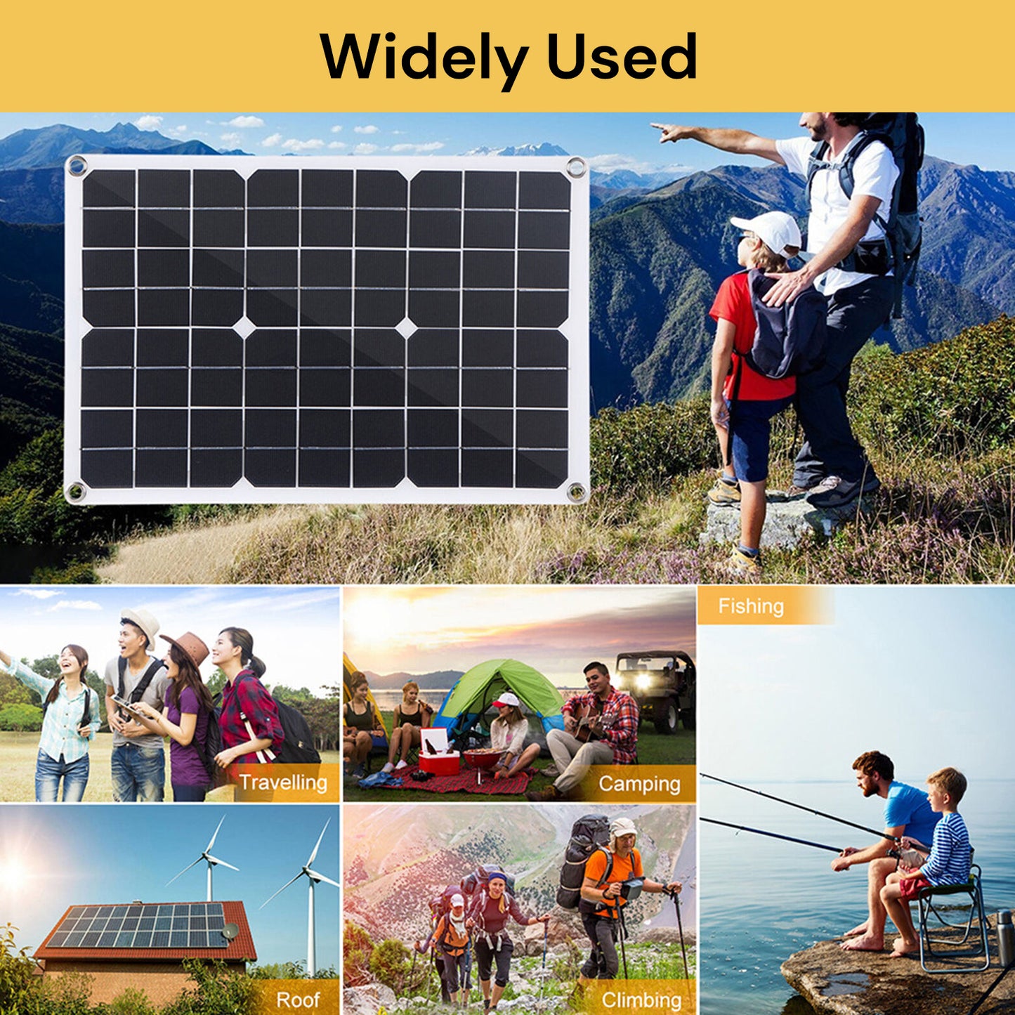 12V/24V Solar Panel