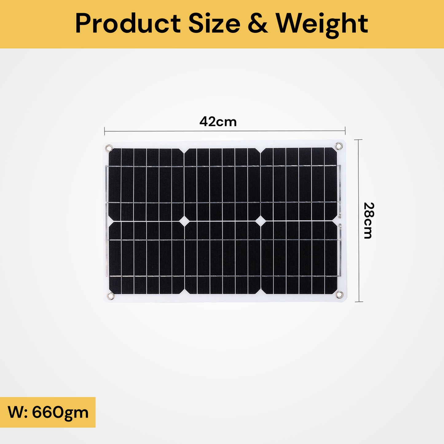 12V/24V Solar Panel