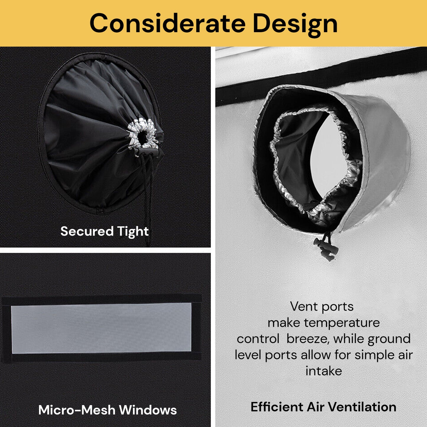 Reusable Grow Tent Kit For Indoor Plant