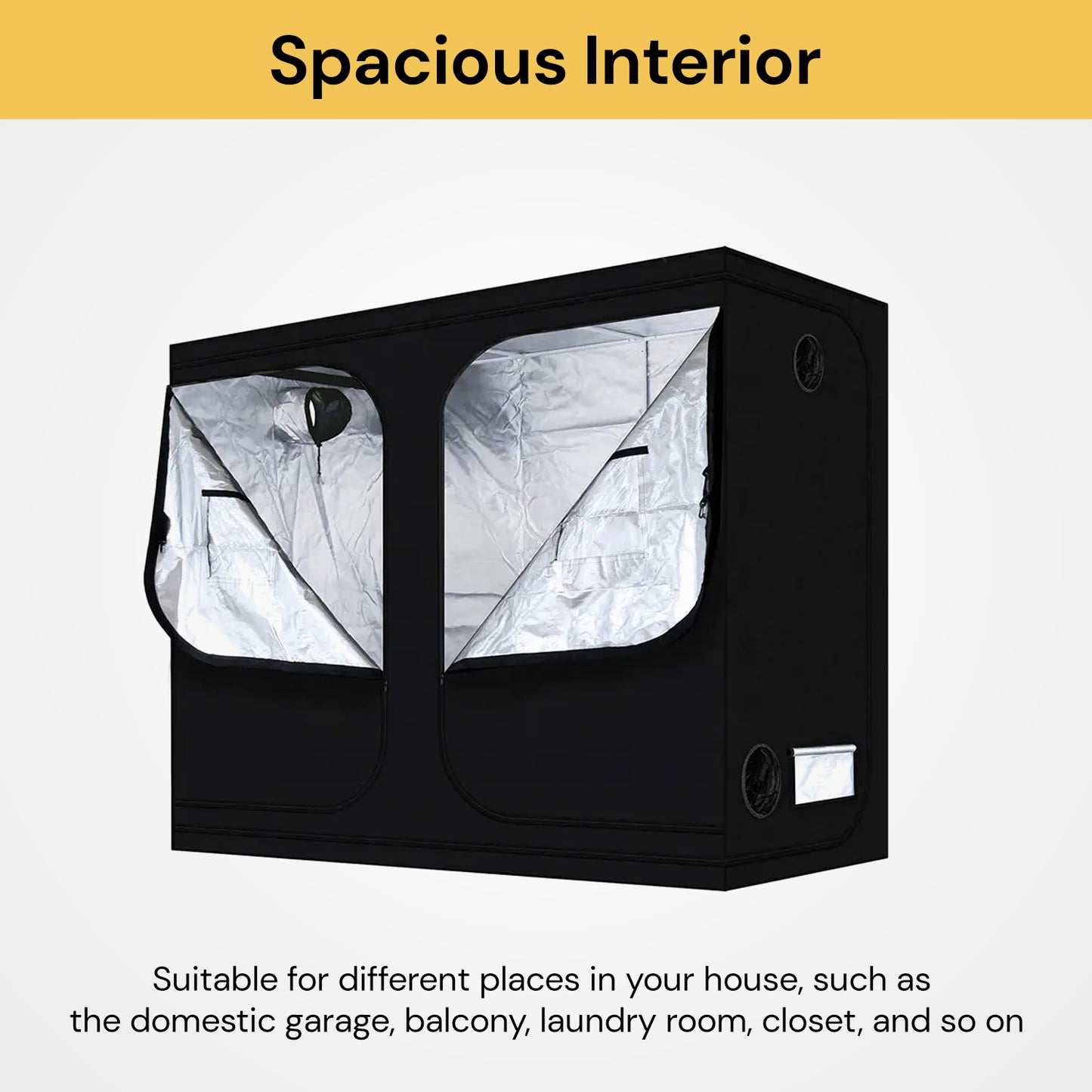 Reusable Grow Tent Kit For Indoor Plant
