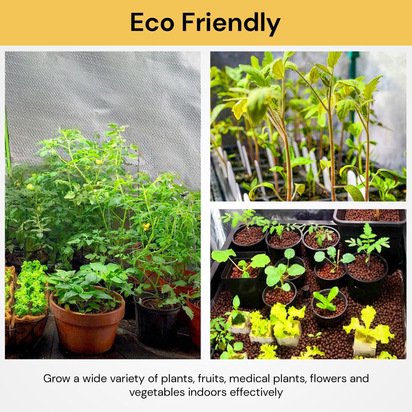 Reusable Grow Tent Kit For Indoor Plant
