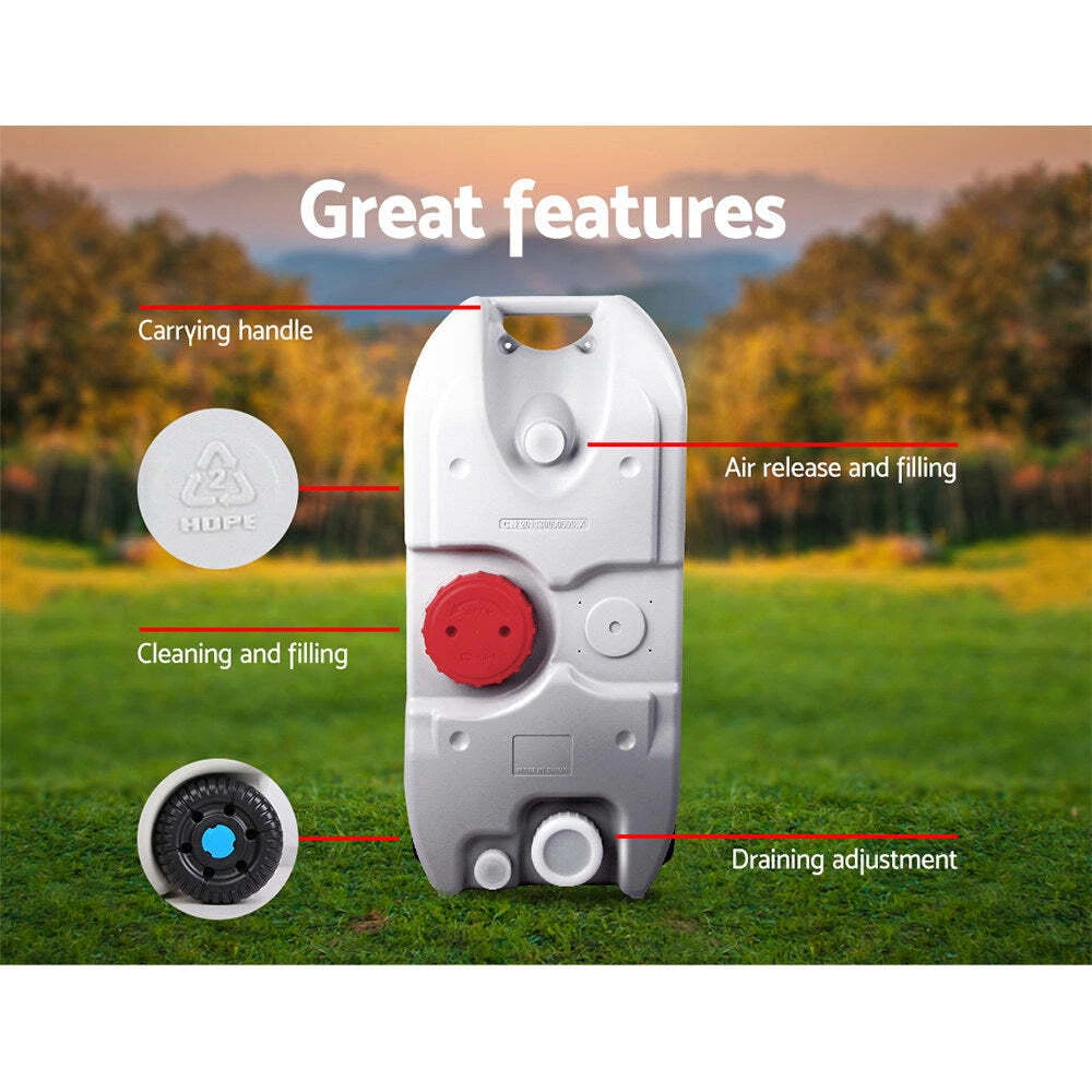 40L Portable Wheel Water Tank