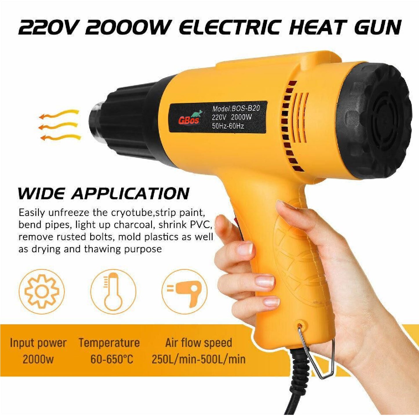 2000W Hot Air Gun