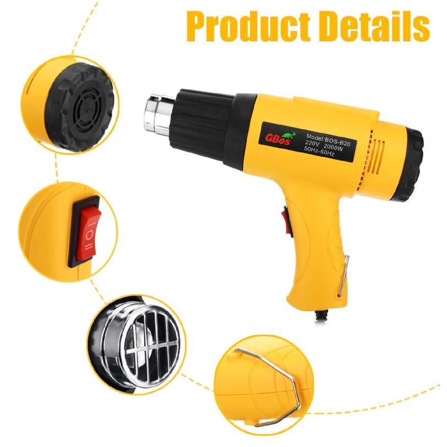 2000W Hot Air Gun