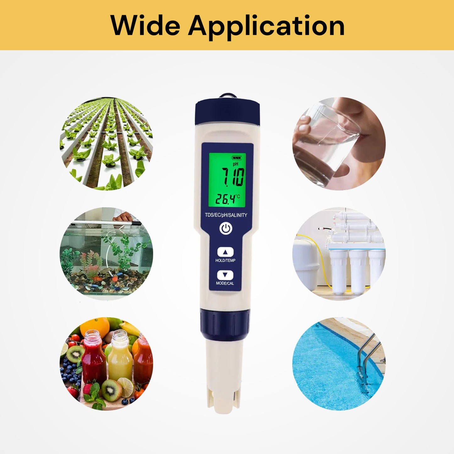5 In 1 Water Quality Tester