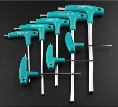 9PCs T‑Handle Hex Wrench Set