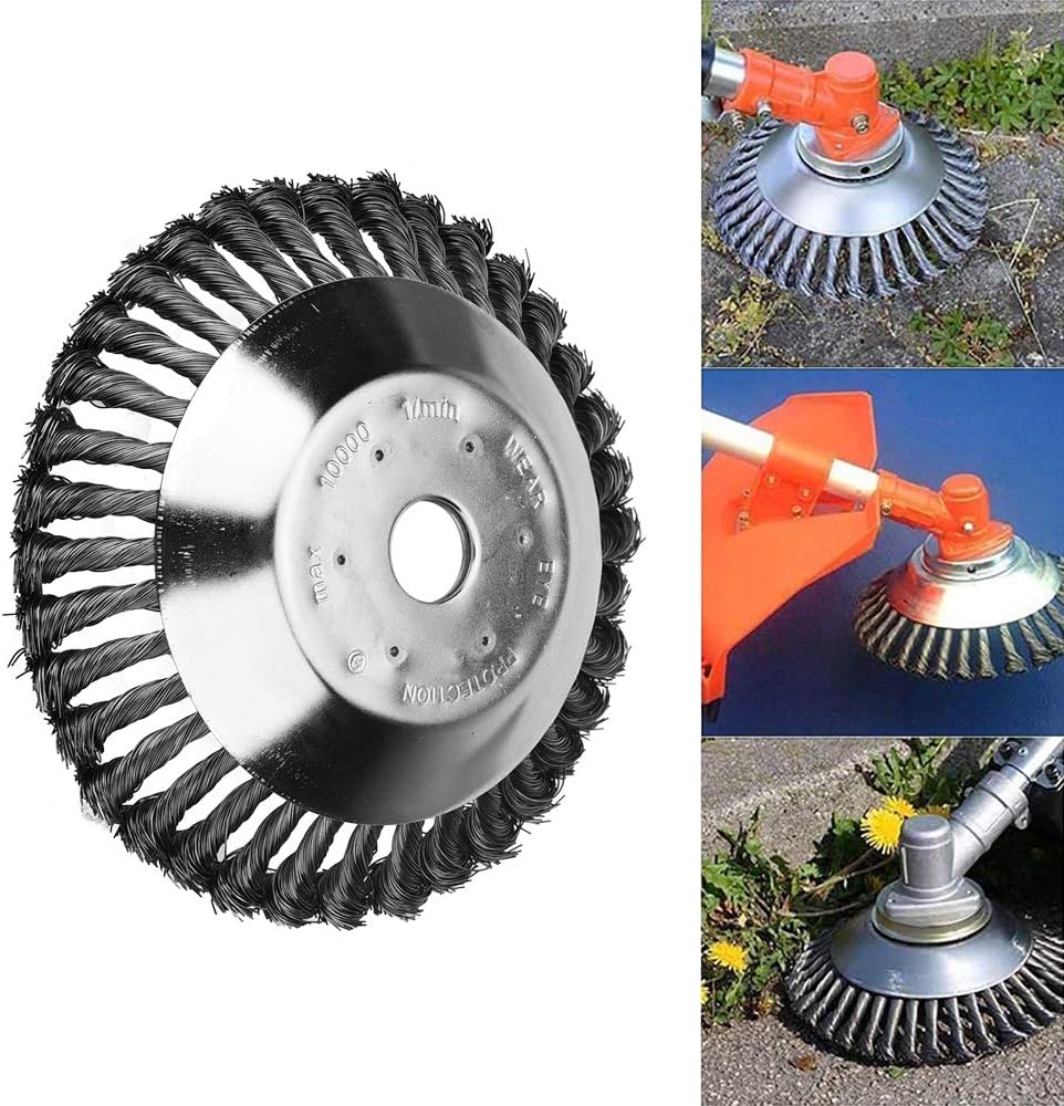 8" Derusting Weeding Wheel