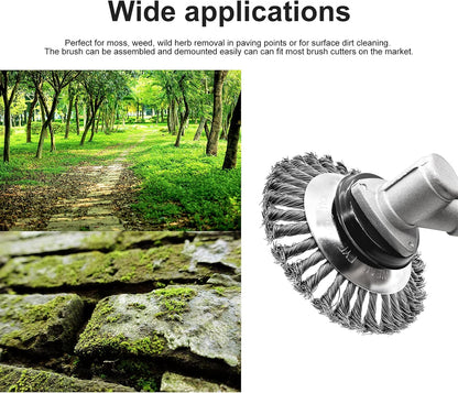 8" Derusting Weeding Wheel