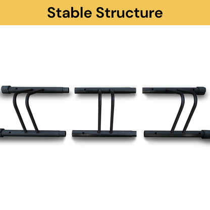 3 Bike Floor Parking Rack