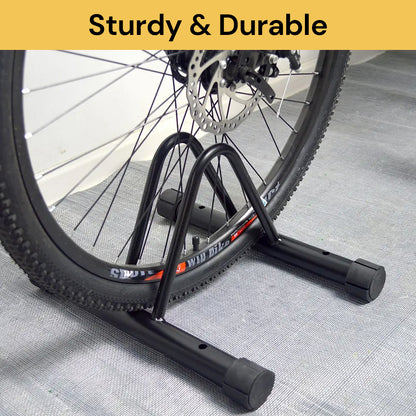 3 Bike Floor Parking Rack