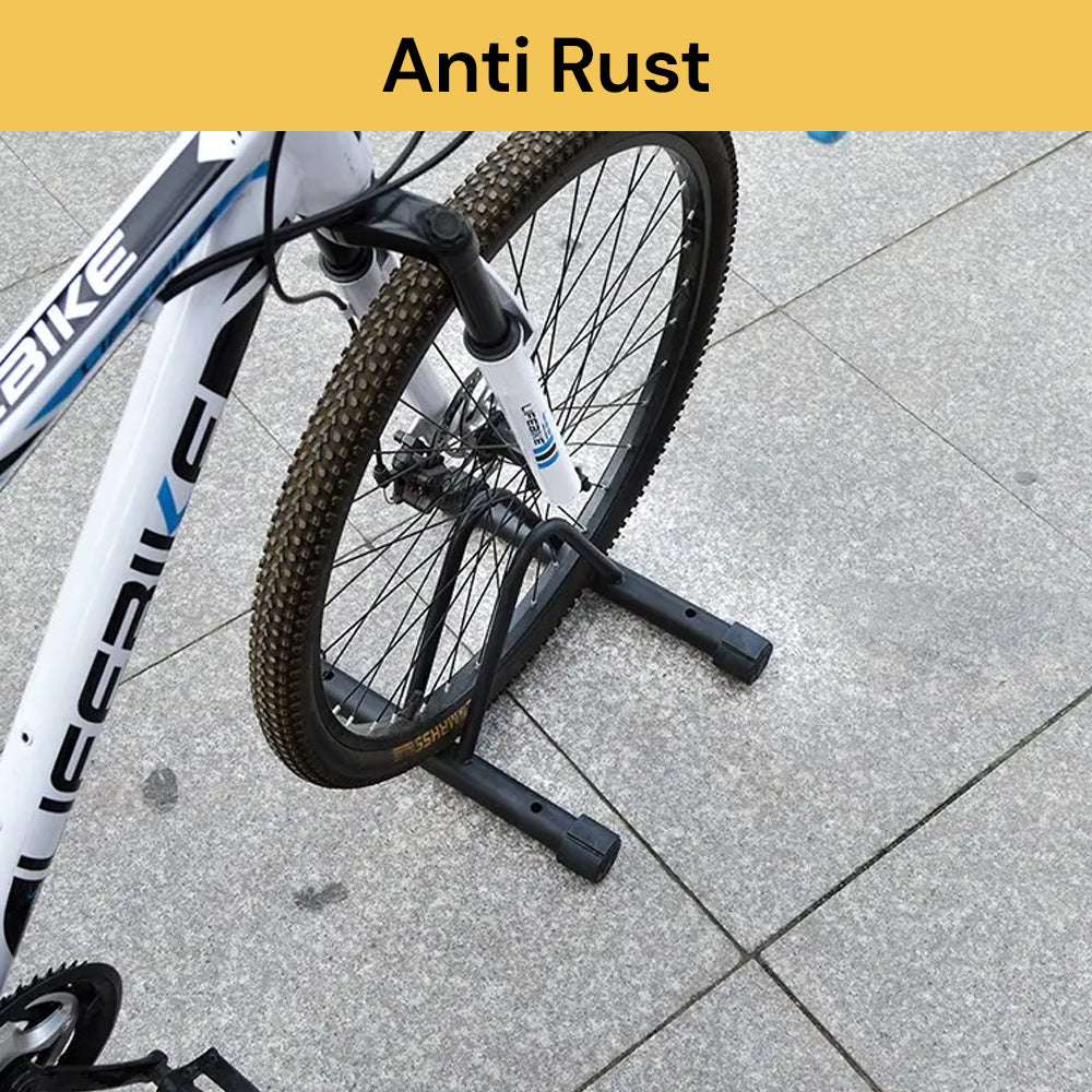 3 Bike Floor Parking Rack