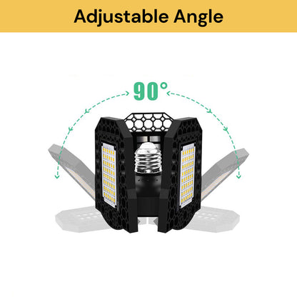 60W E27 Deformable LED Garage Light