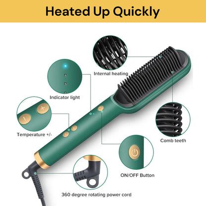 Hair Straightener Brush
