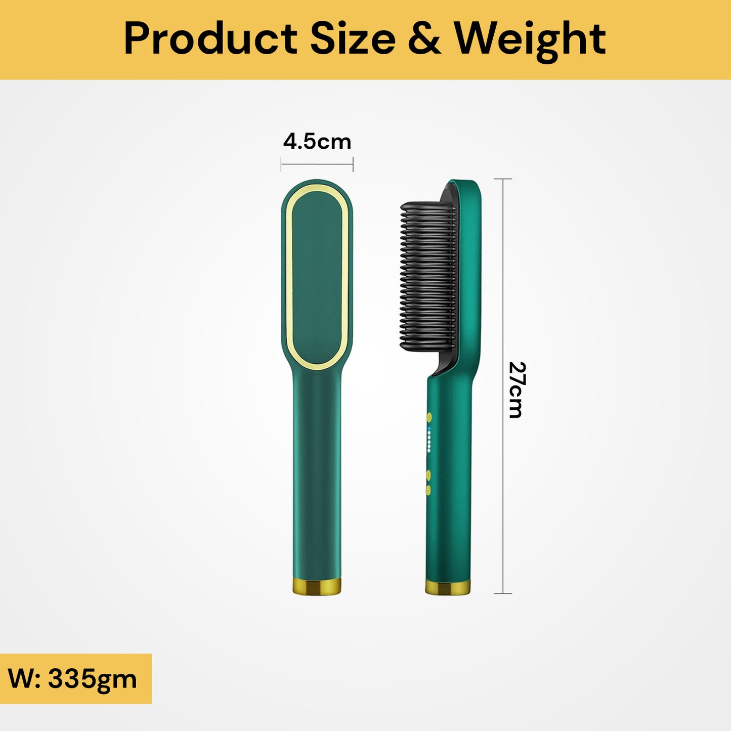 Hair Straightener Brush