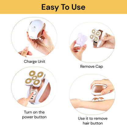 Rechargeable Wireless Hair Remover
