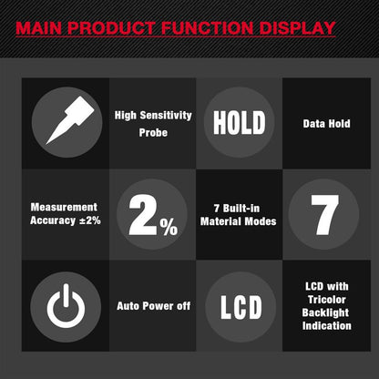 HT67 Digital Wood Moisture Meter