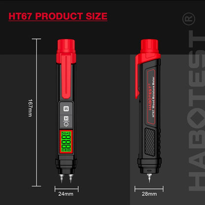 HT67 Digital Wood Moisture Meter