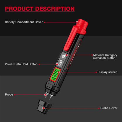 HT67 Digital Wood Moisture Meter