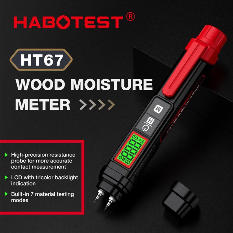 HT67 Digital Wood Moisture Meter