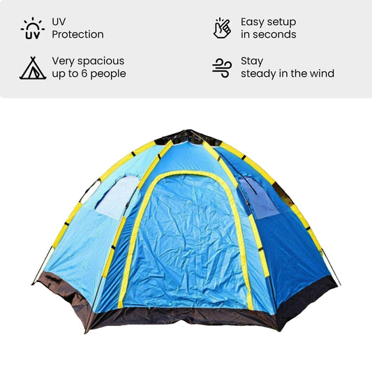 6 Person Camping Tent