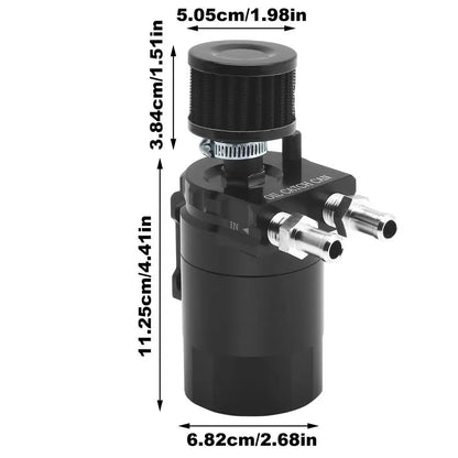 Universal Oil Catch Can Kit