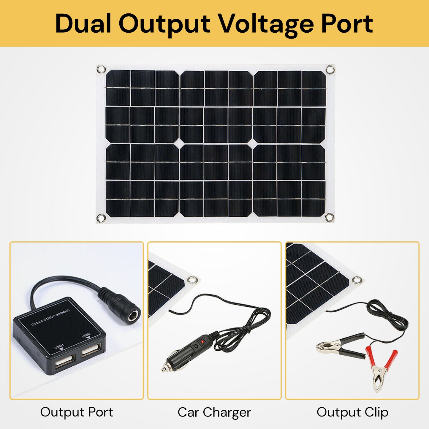 12V/24V Solar Panel