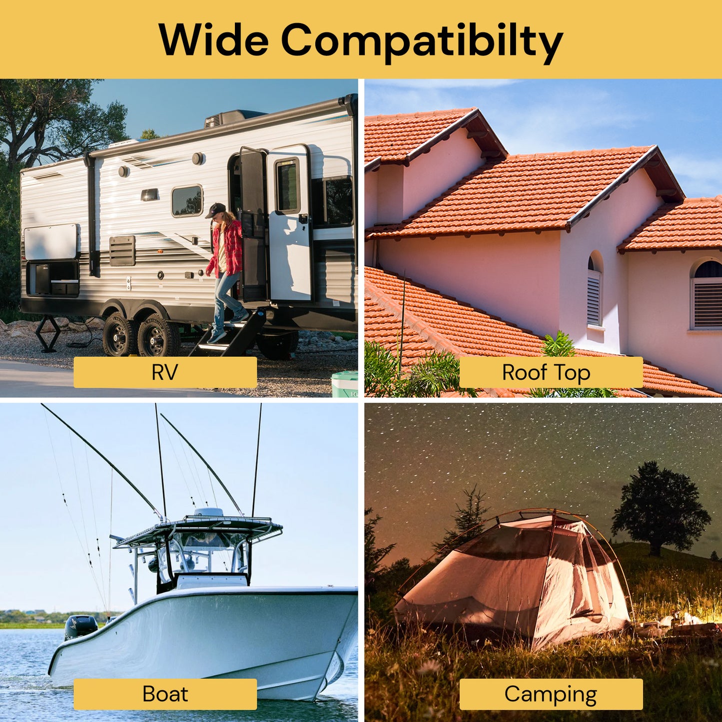 10W 12V Portable Solar Panel