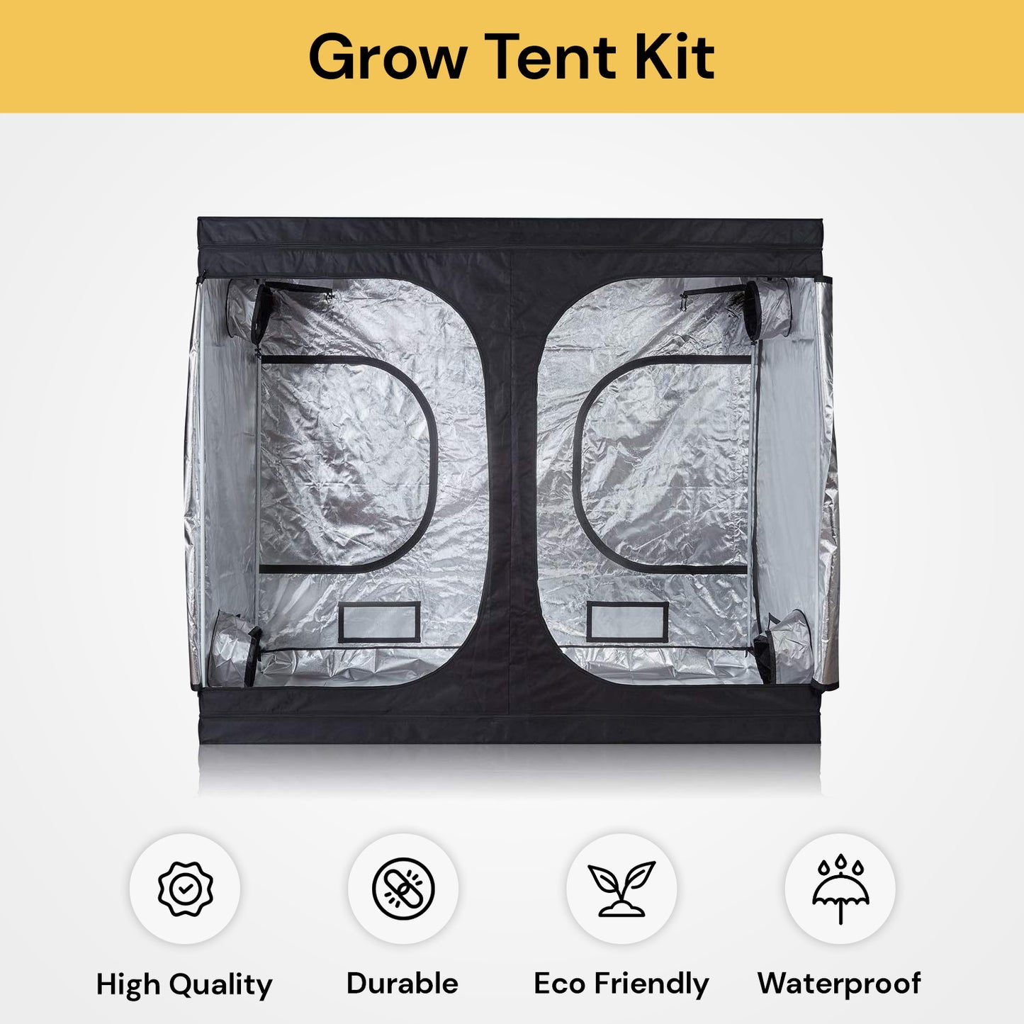 Reusable Grow Tent Kit For Indoor Plant