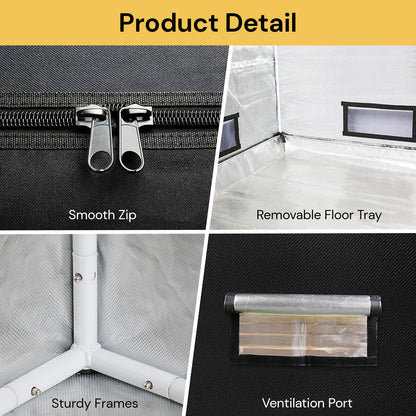 Reusable Grow Tent Kit For Indoor Plant